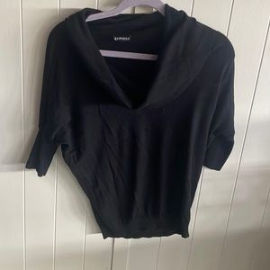 Half sleeve half sweatshirt!!! In black!!!